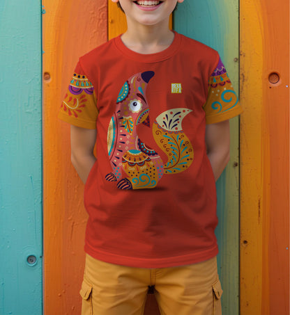 Alebrije Naranja niños
