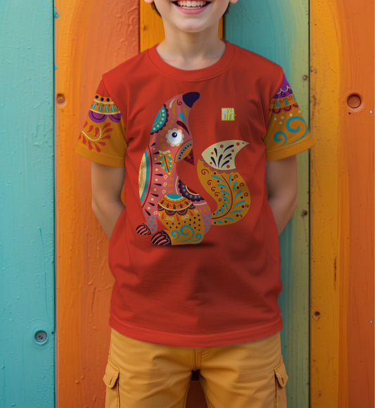 Alebrije Naranja niños